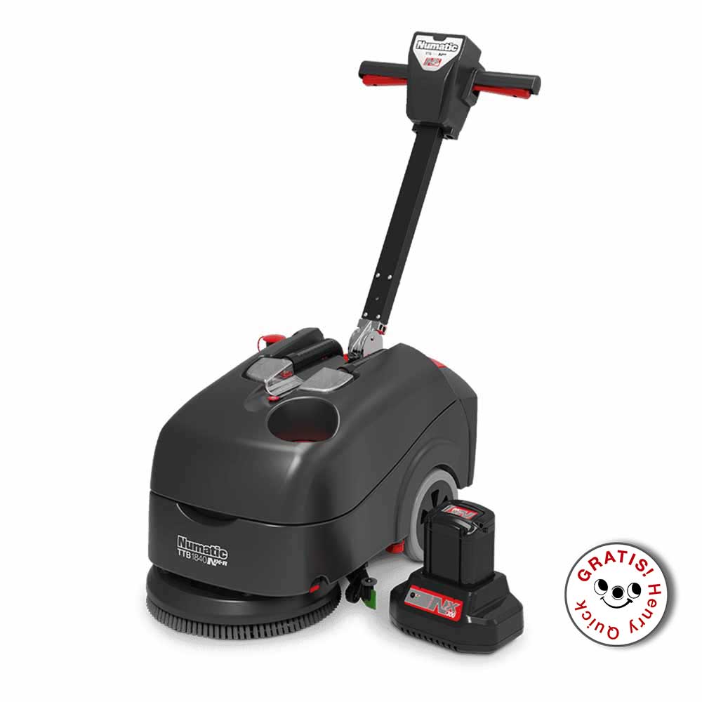 TTB1840NX-R підлогомийна машина Numatic для роботи в магазині TTB1840NX-R підлогомийна машина Numatic для роботи в магазині